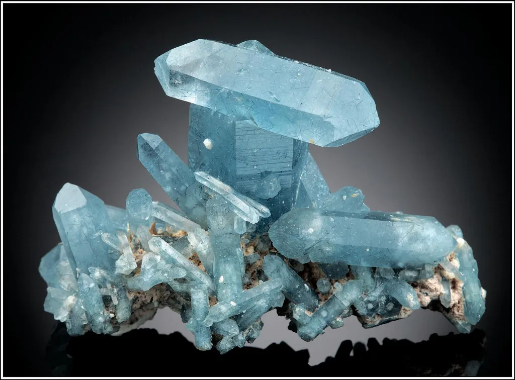 Quartz, Elbaite (variety Indicolite) - image 1