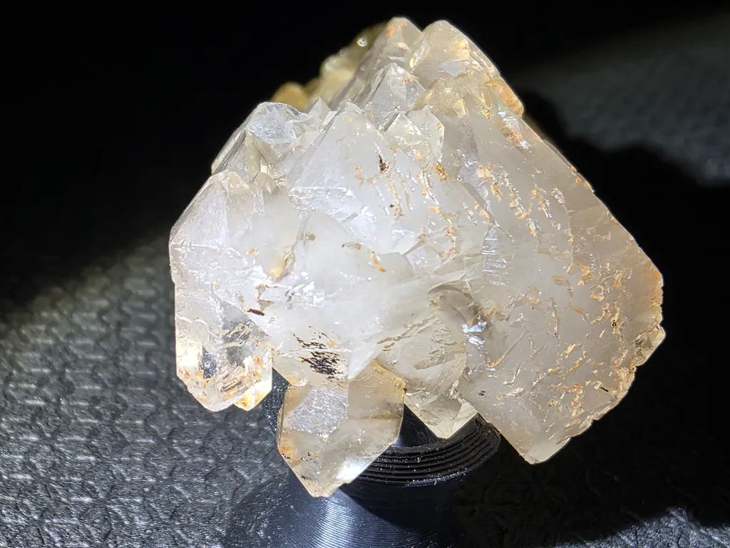 Quartz elestial with hematoid floater - image 9