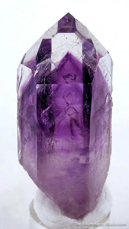 Quartz Enclosing Amethyst image