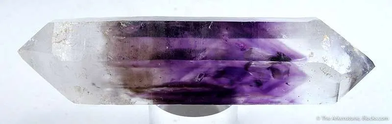 Quartz Enclosing Amethyst, Floater image