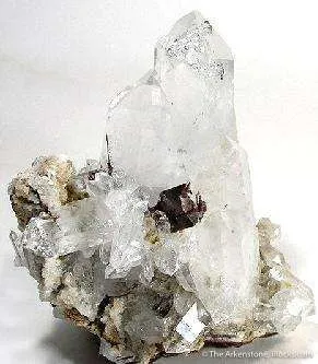 Quartz Enclosing Brookite - image 2