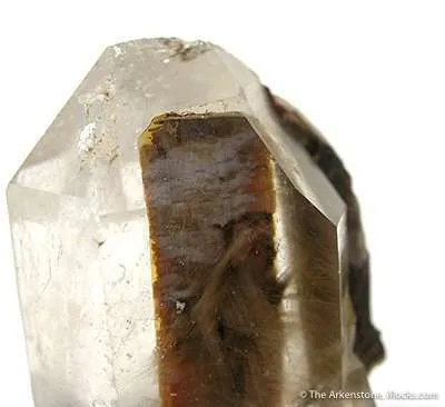 Quartz Enclosing Rutile and Brookite - image 2
