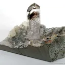 Quartz Enclosing Smoky Quartz Phantom - image 1