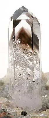 Quartz Enclosing Smoky Quartz Phantom - image 2