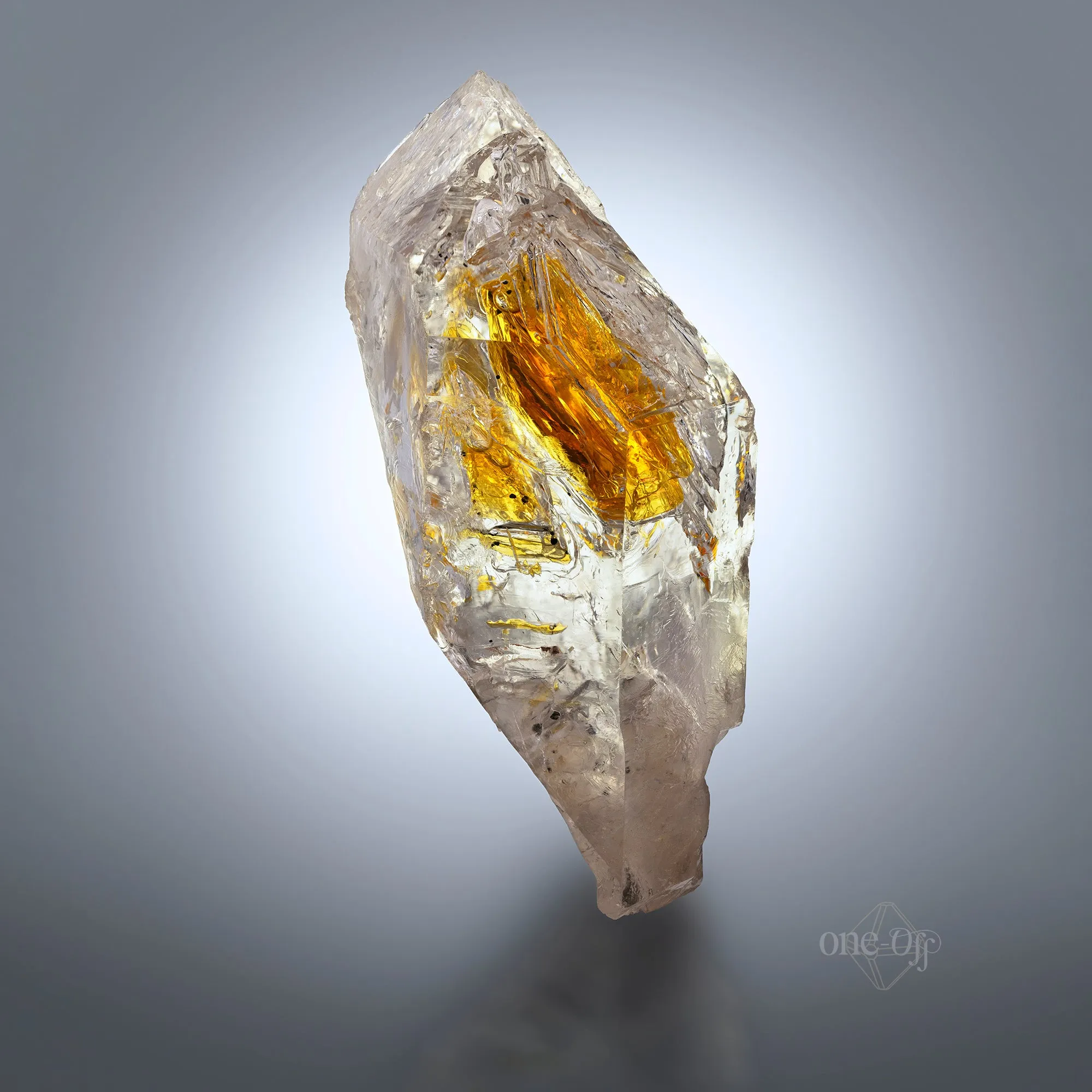 Quartz Enhydro w/ Petroleum Inclusions - image 1