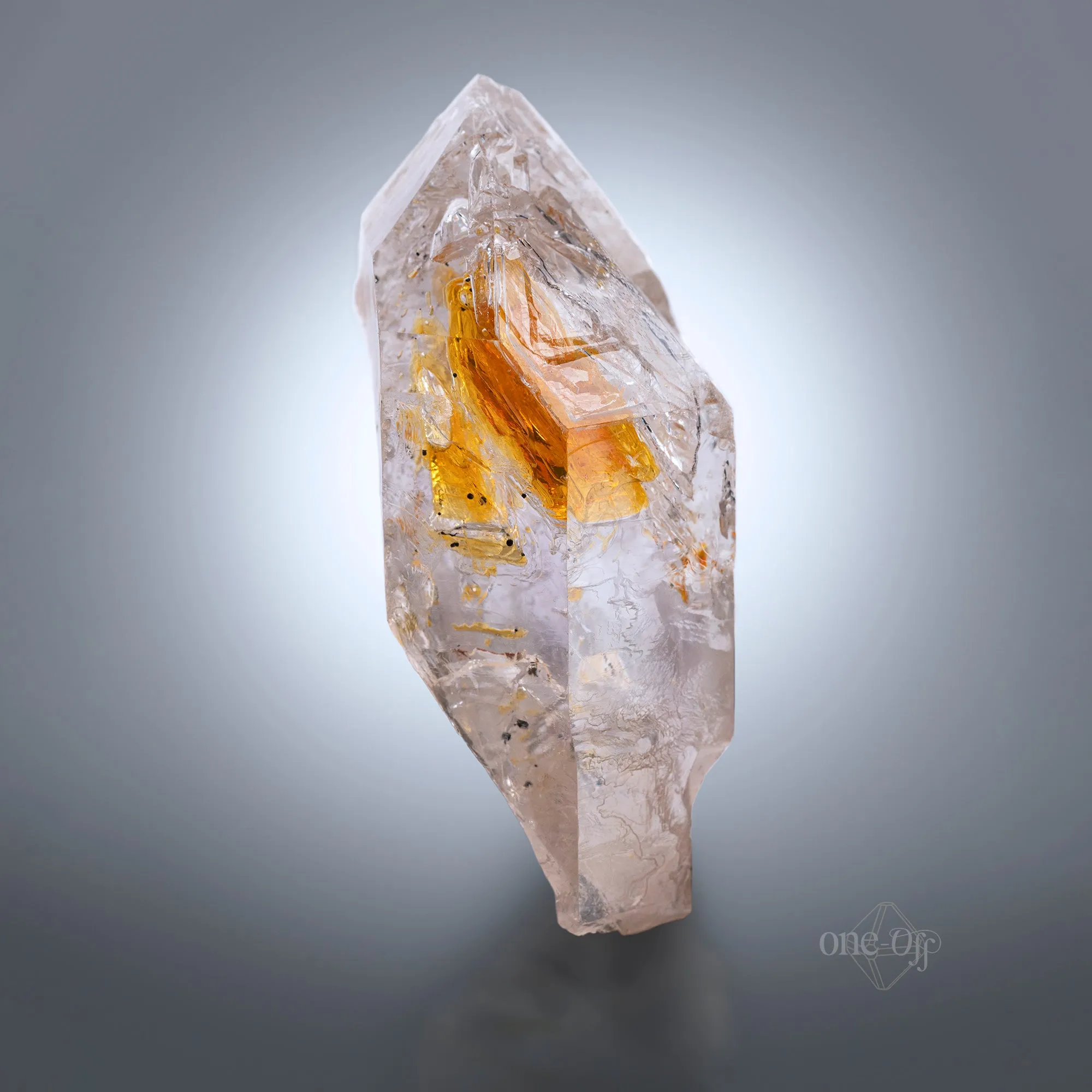 Quartz Enhydro w/ Petroleum Inclusions - image 5