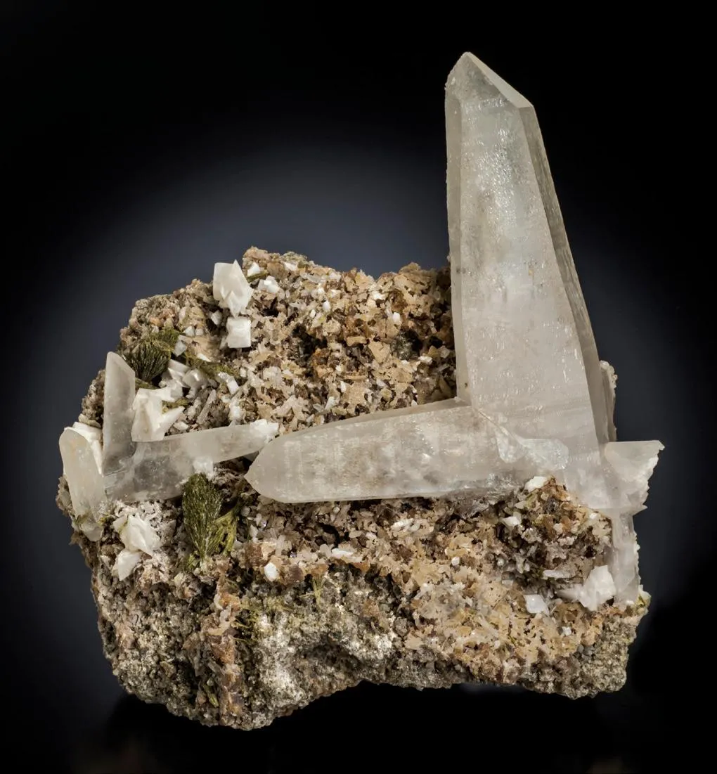 Quartz, Epidote - image 1