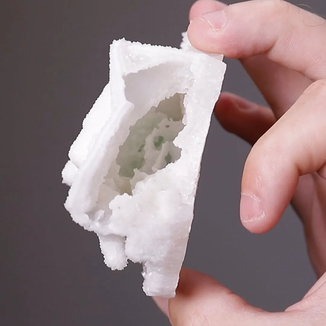 Quartz epimorph after Fluorite - image 2