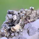 Quartz fluorite pyrite chalcopyrite 304 grams - Dal'negorsk, Primorskiy Kray, Russia - image 3