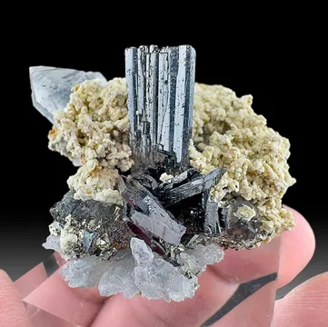Quartz from Baia Sprie, Maramureș County, Romania