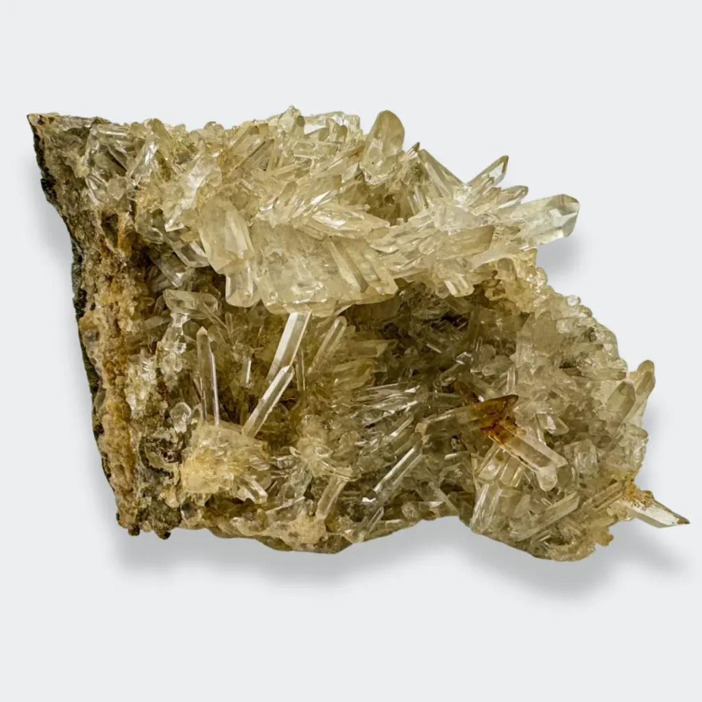 Quartz from France, Auvergne-Rhône-Alpes, La Gardette Mine image