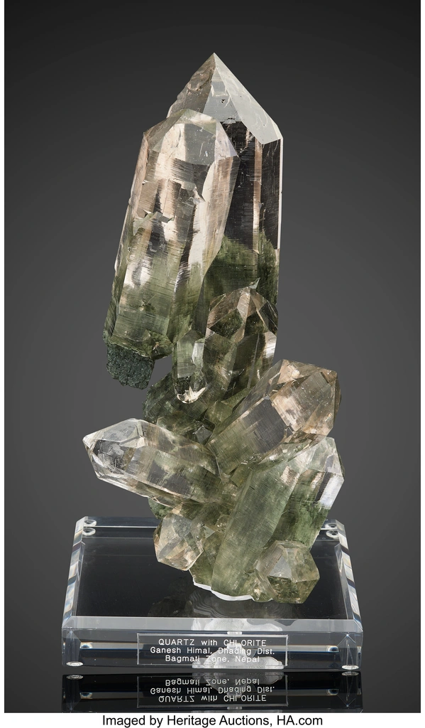 Quartz from Ganesh Himal, Dhading District, P3 Bagmati Pradesh, Nepal image