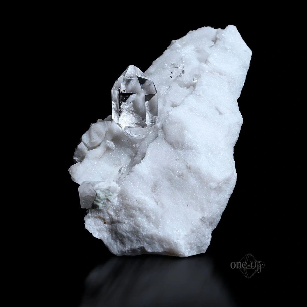 Quartz from La Facciata quarry, Carrara, Tuscany, Italy image