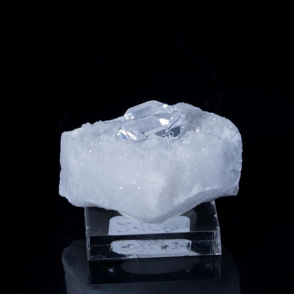 Quartz from La Facciata quarry, Carrara, Tuscany, Italy image