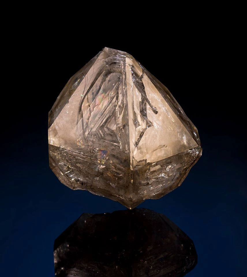Quartz from Middleville, Town of Newport, Herkimer County, New York, USA image