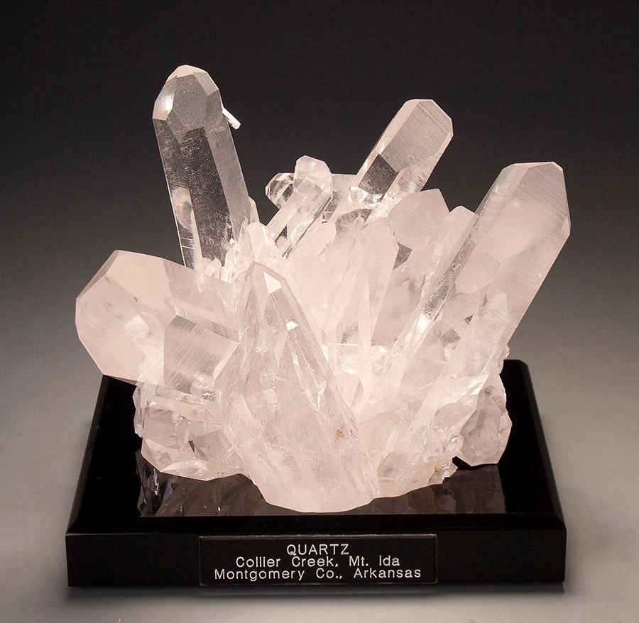 Quartz from Mount Ida Mountain Mine, Arkansas, USA image