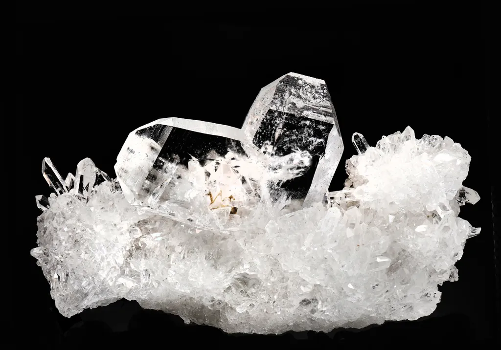 Quartz from Nepal, P3 Bagmati Pradesh, Dhading District, Ganesh Himal image