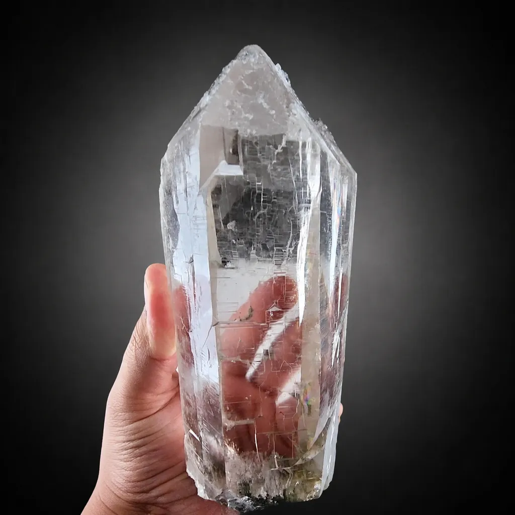 Quartz from Pakistan, Gilgit-Baltistan, Roundu District, Haramosh Mts., Tormiq Valley - image 5