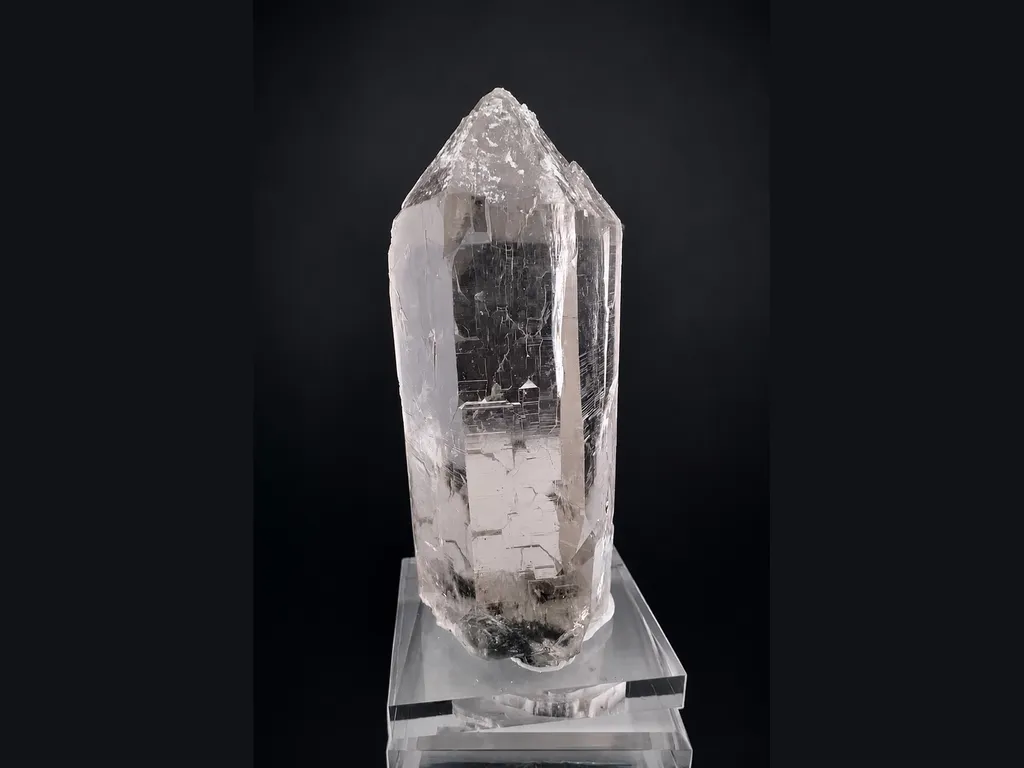 Quartz from Pakistan, Gilgit-Baltistan, Roundu District, Haramosh Mts., Tormiq Valley image