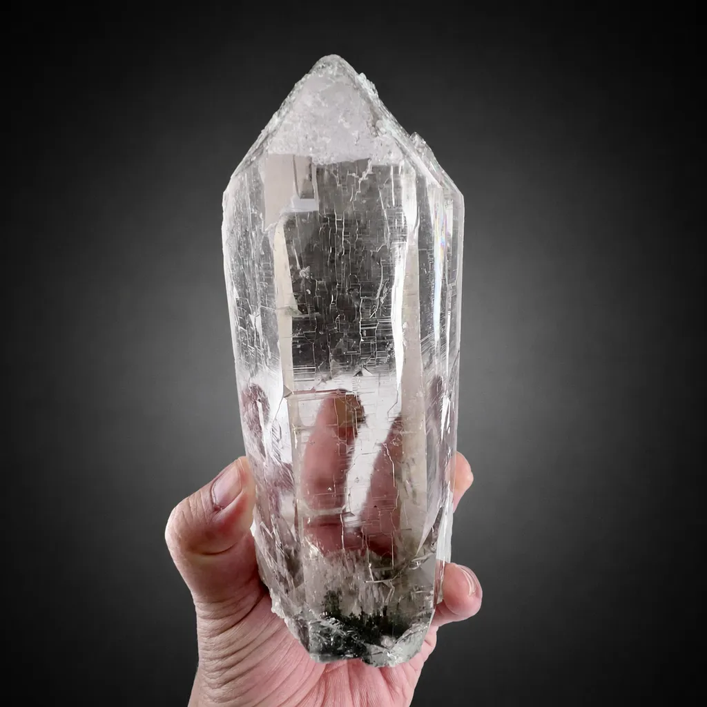 Quartz from Pakistan, Gilgit-Baltistan, Roundu District, Haramosh Mts., Tormiq Valley - image 7
