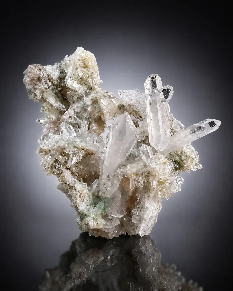 Quartz from Pakistan, Gilgit-Baltistan, Shigar District, Shigar Valley, Alchuri image