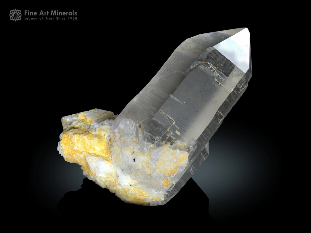 Quartz from Shigar Valley, Shigar District, Gilgit-Baltistan, Pakistan image
