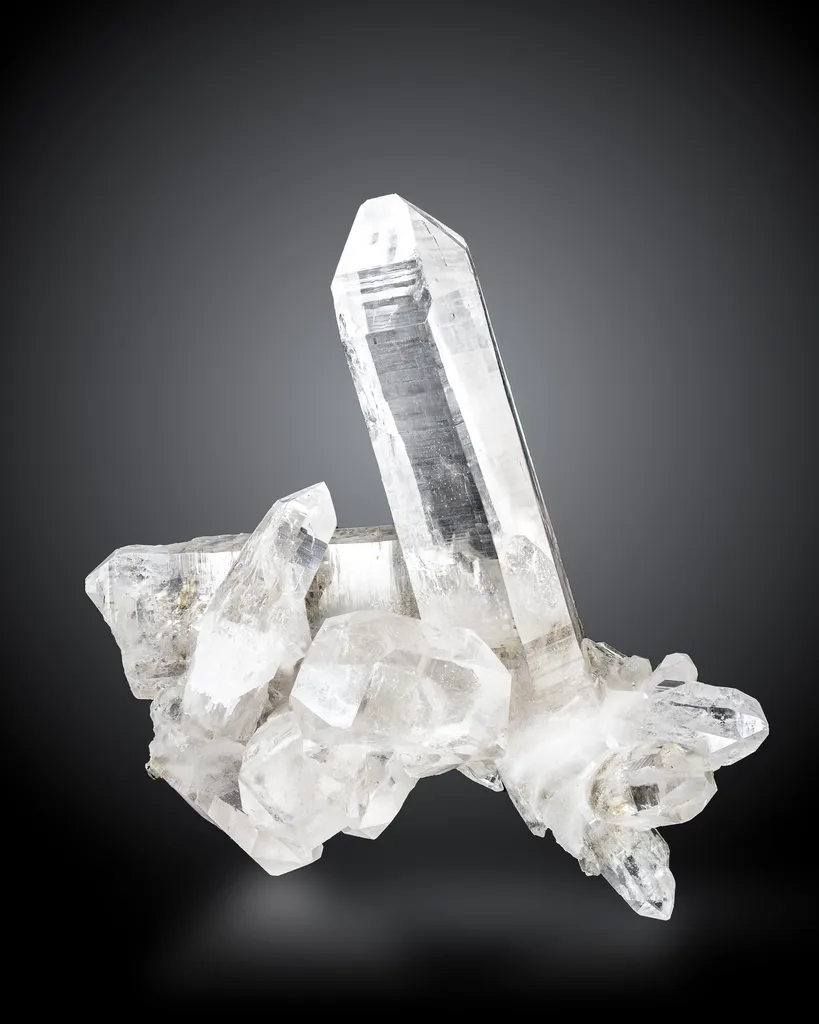 Quartz from Switzerland, Grisons, Medel gorge image