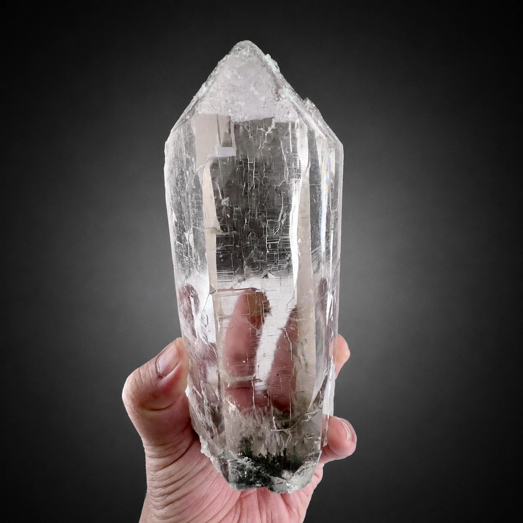 Quartz from Tormiq Valley, Haramosh Mts., Roundu District, Gilgit-Baltistan, Pakistan - image 7