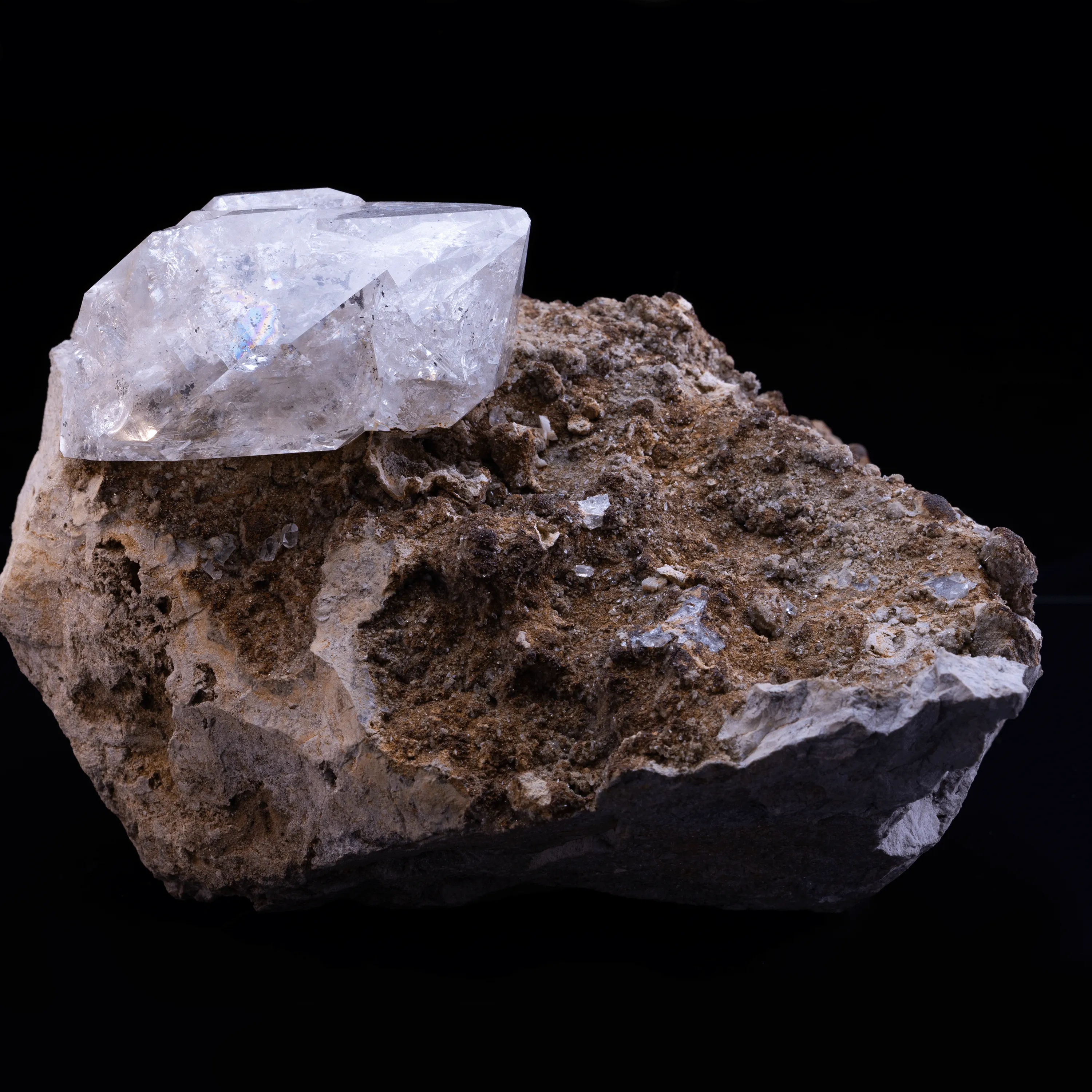 Quartz from USA, New York, Herkimer County, Town of Newport - image 1