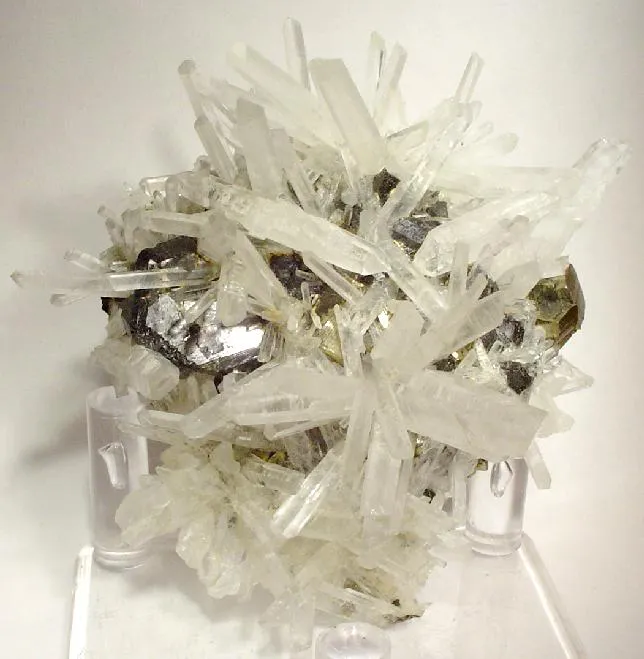 Quartz, Galena, Pyrite image