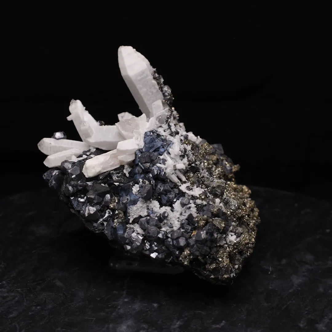Quartz, Galena, Sphalerite, Pyrite - image 2