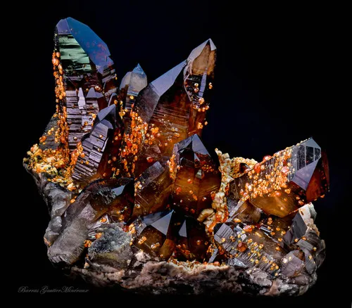 Quartz Garnet Spéssartite - image 2