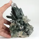 Quartz Gray Cluster Rare Find Natural Mineral Specimen - image 4