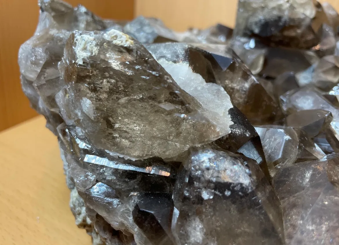 Quartz Gwindel in Matrix