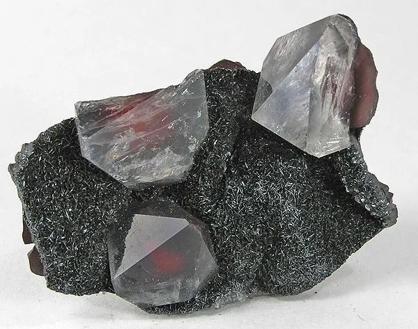 Quartz, Hematite image