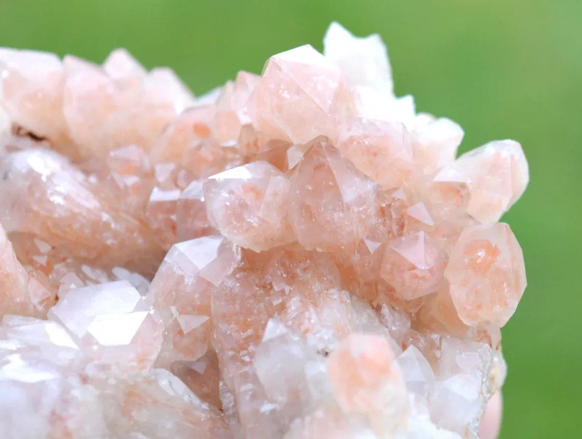 Quartz & Hematite 173 grams - Orange river, South Africa - image 5