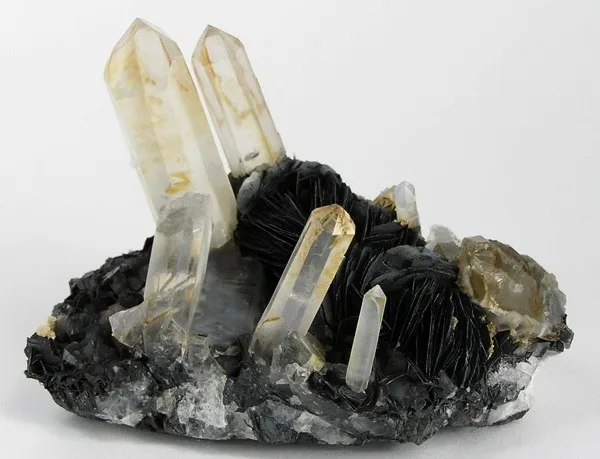 Quartz, Hematite image