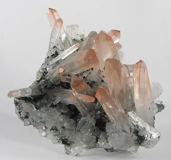 Quartz, Hematite image
