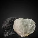 Quartz, Hematite - image 1