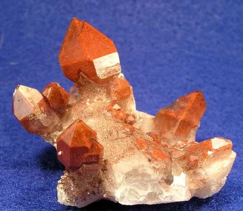 Quartz, Hematite image
