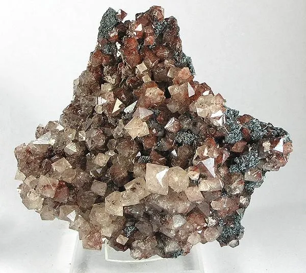 Quartz, Hematite image
