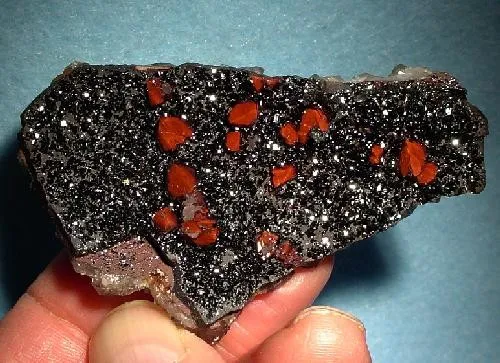 Quartz, Hematite image