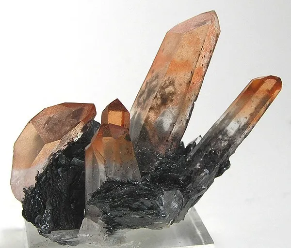 Quartz, Hematite image