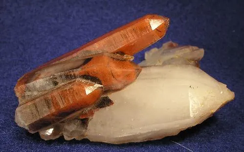 Quartz, Hematite image