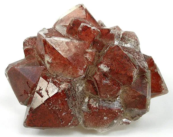 Quartz, Hematite image