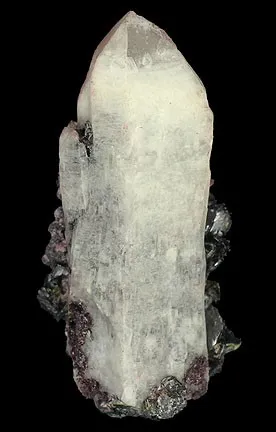 Quartz, Hematite image