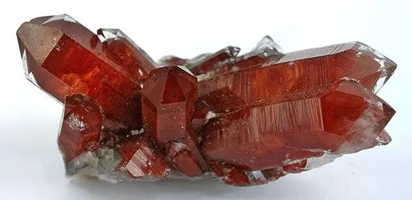 Quartz, Hematite image