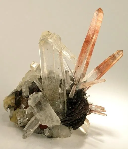 Quartz, Hematite - image 1