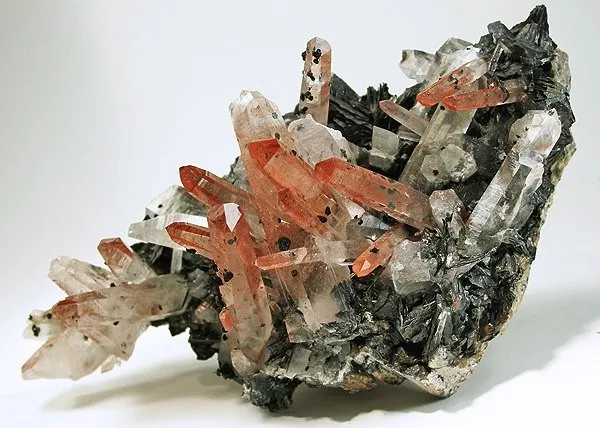 Quartz, Hematite - image 1