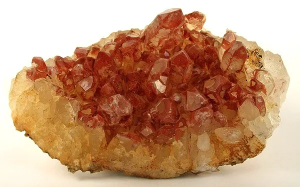 Quartz, Hematite image